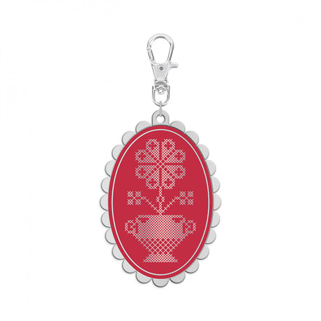 Lori Holt Enamel Happy Charm Cross Stitch by Riley Blake Designs