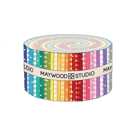 2-1/2in Strips Beautiful Basics Prism, 40pcs/bundle by Maywood Studio