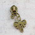 Four 5 Candy Cane Zipper Pulls Antique by Sallie Tomato
