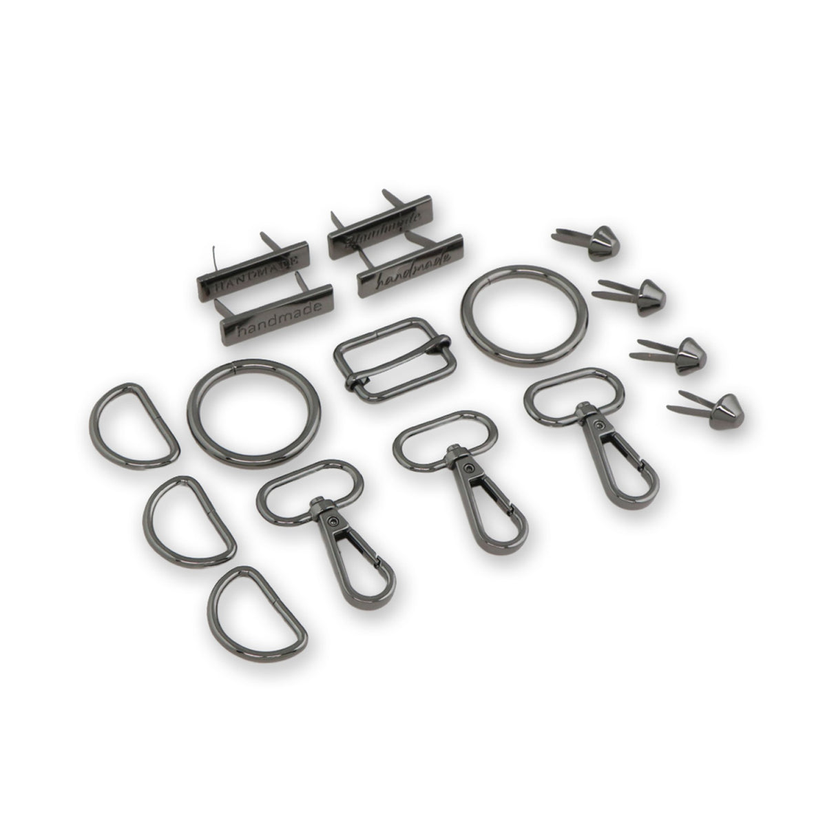 Making Bags: A Field Guide Book Hardware Kit Gunmetal by Sallie Tomato