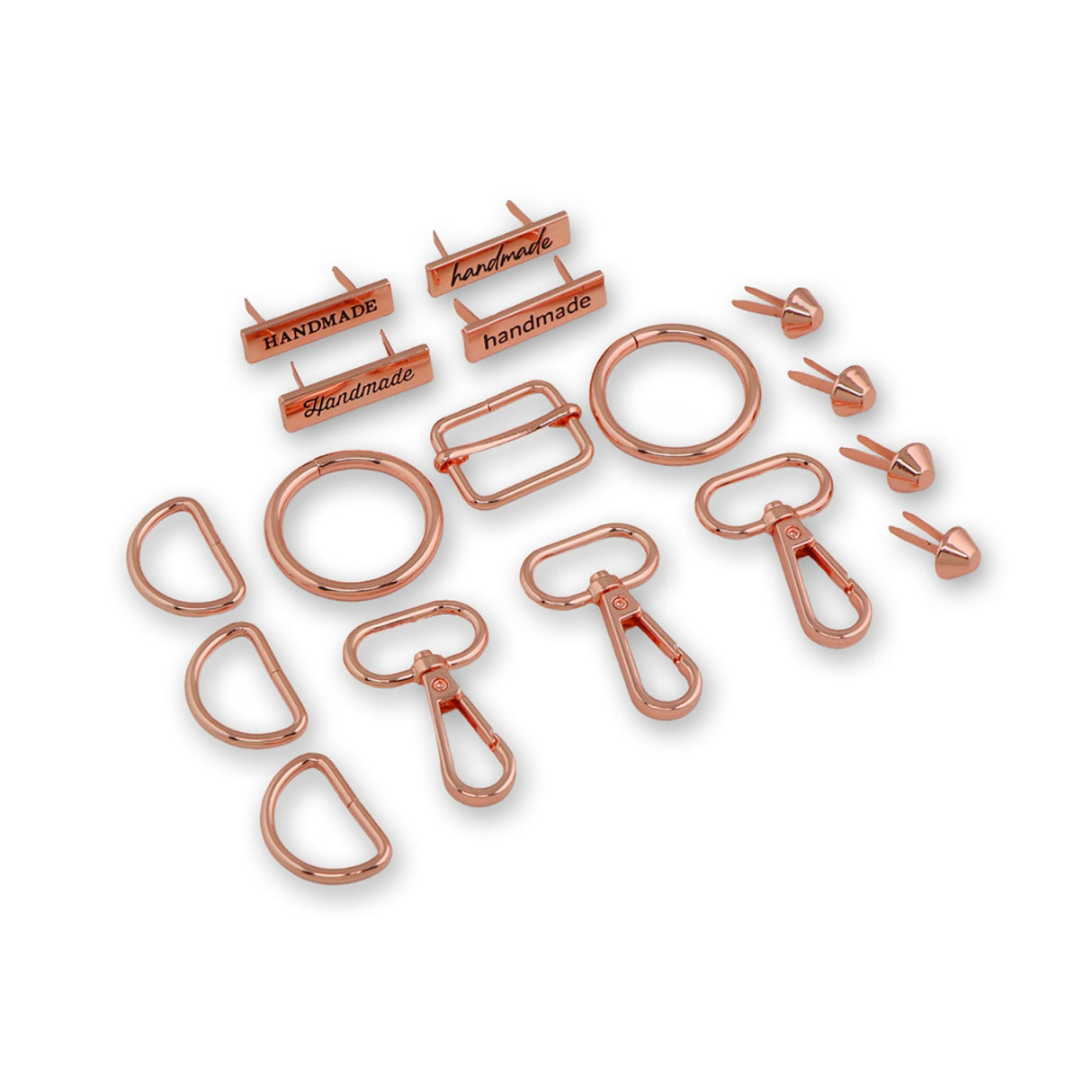 Making Bags: A Field Guide Book Hardware Kit Rose Gold by Sallie Tomato