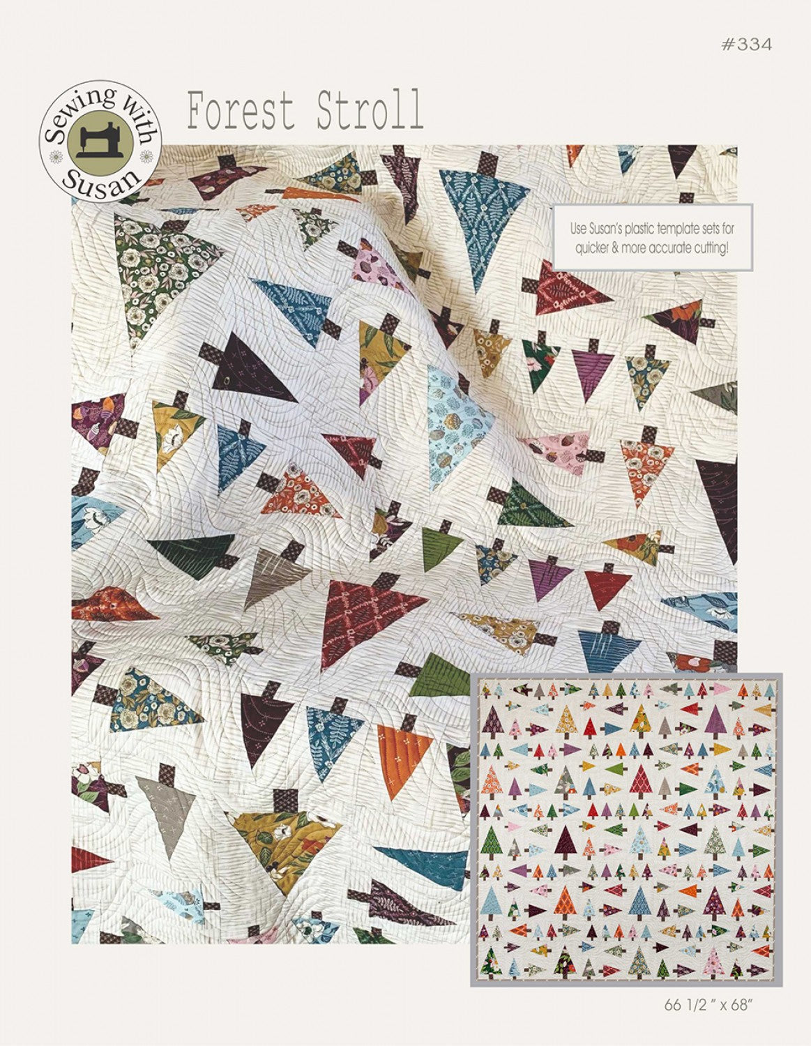 Forest Stroll Quilt Pattern by Suzn Quilts
