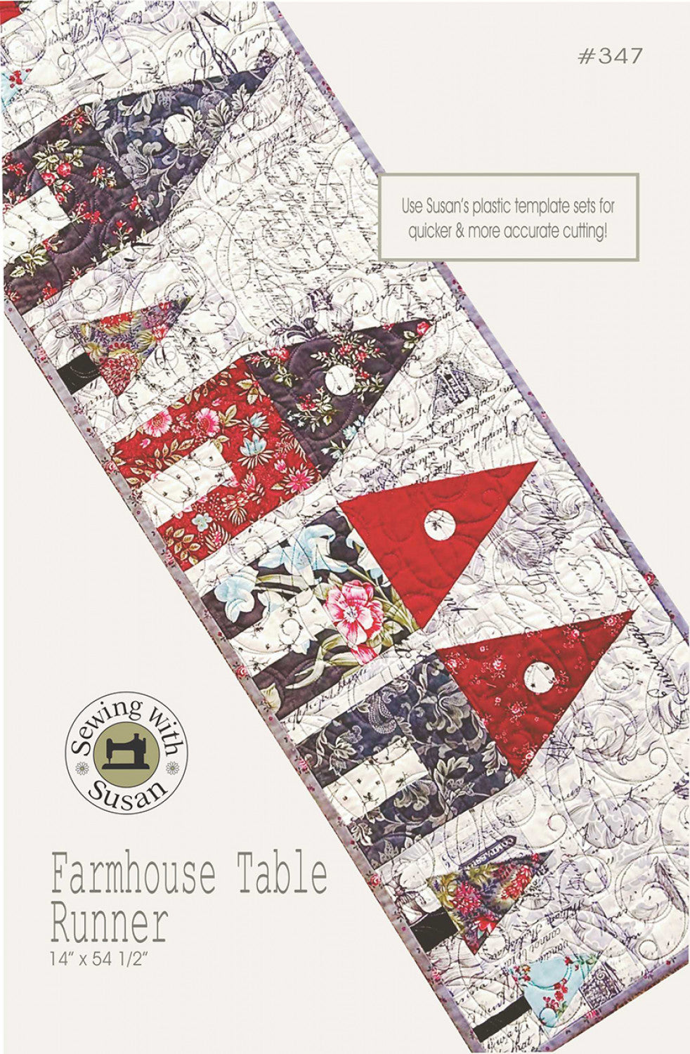 Farmhouse Table Runner Pattern by Suzn Quilts