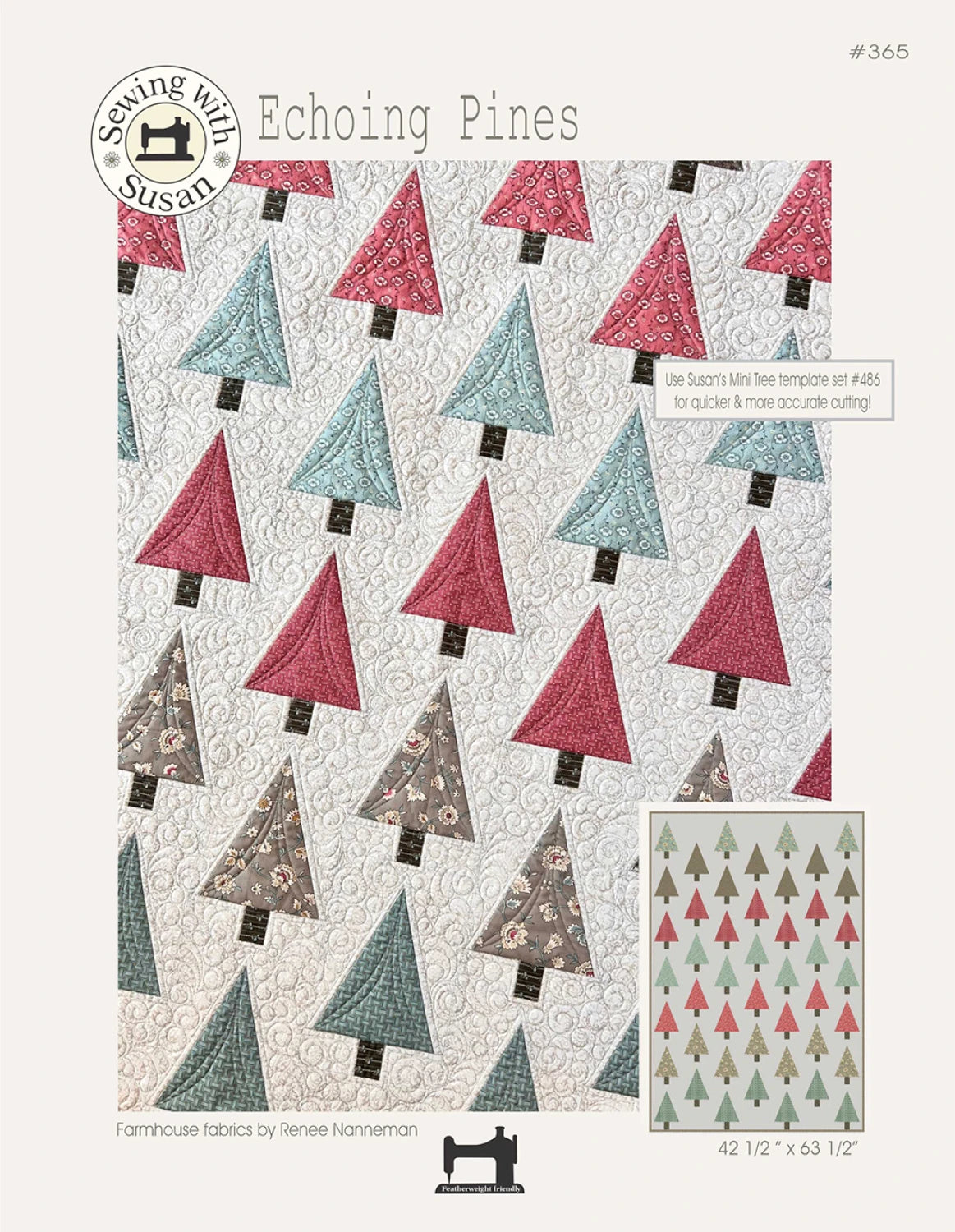 Echoing Pines Quilt Pattern by Suzn Quilts