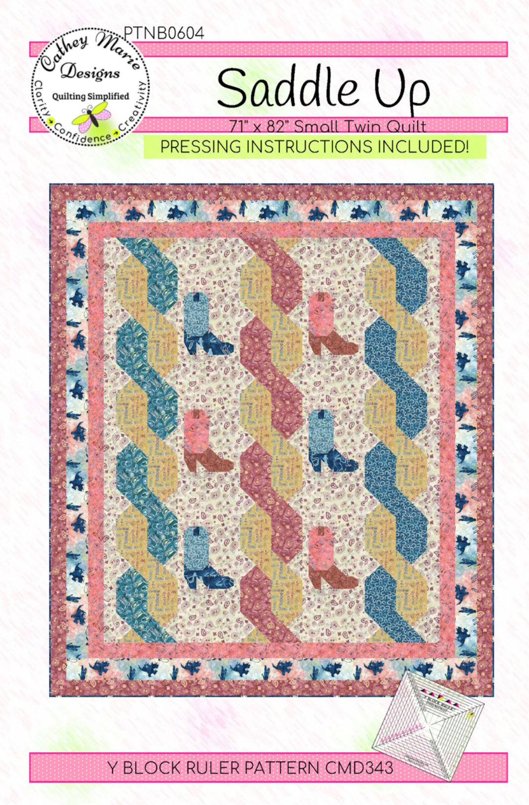 Saddle Up Downloadable Pattern by Cathey Marie Designs
