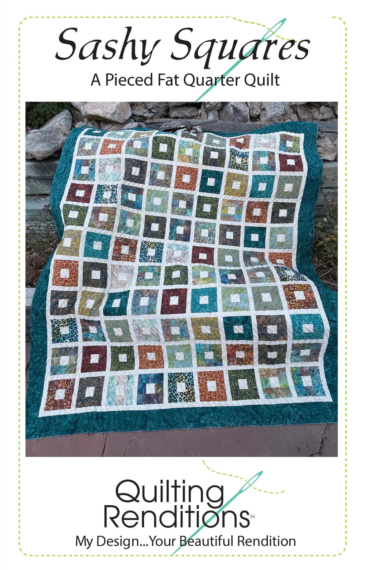 Sashy Squares Pattern by Quilting Renditions