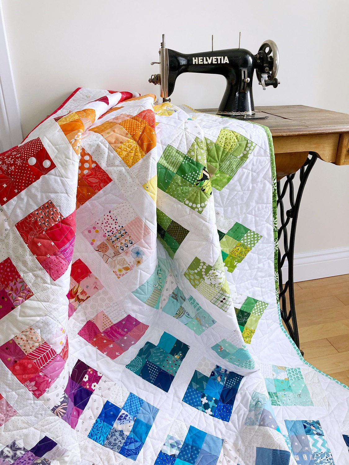 Scrappy Love Downloadable Pattern by Penny Spool Quilts Pattern