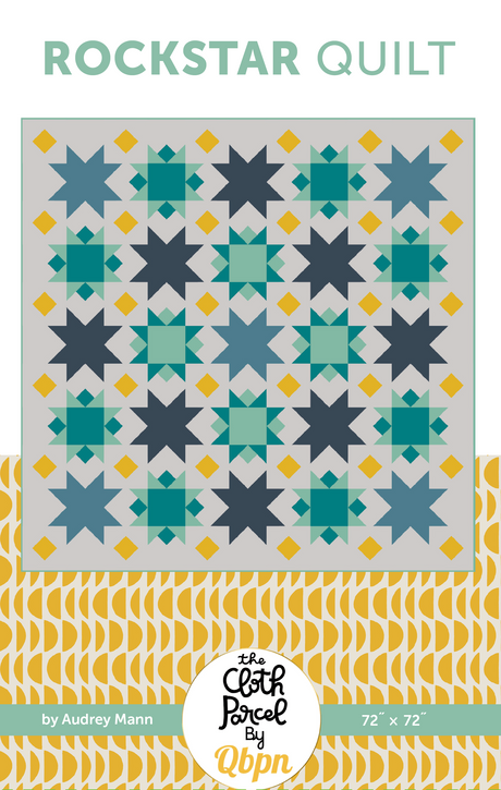 Rockstar Quilt Downloadable Pattern by Cloth Parcel