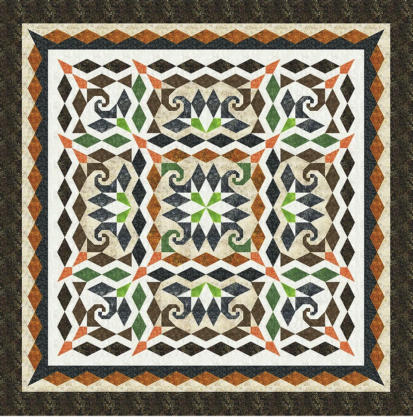 Dynasty Quilt Pattern by Lakeview Quilting