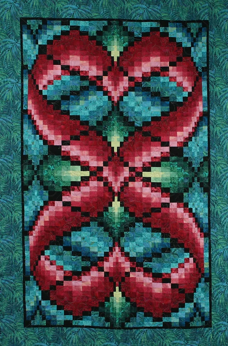 Hearts Entwined Quilt Pattern by Lakeview Quilting