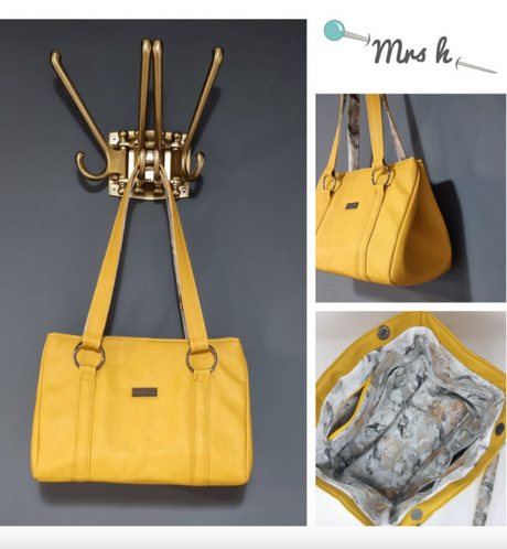Happy Handbag Sewing Pattern by Sewing Patterns by Mrs H