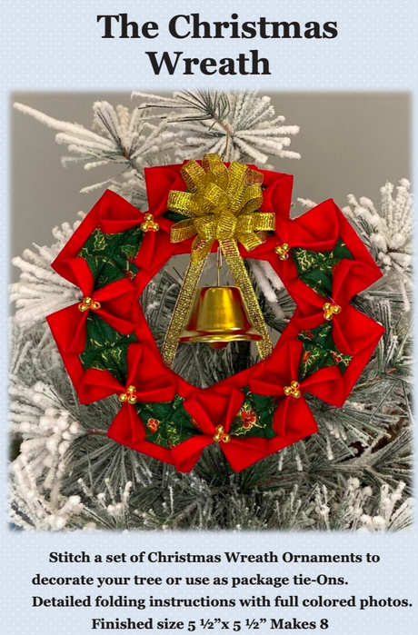 The Christmas Wreath Downloadable Pattern by J. Minnis Designs