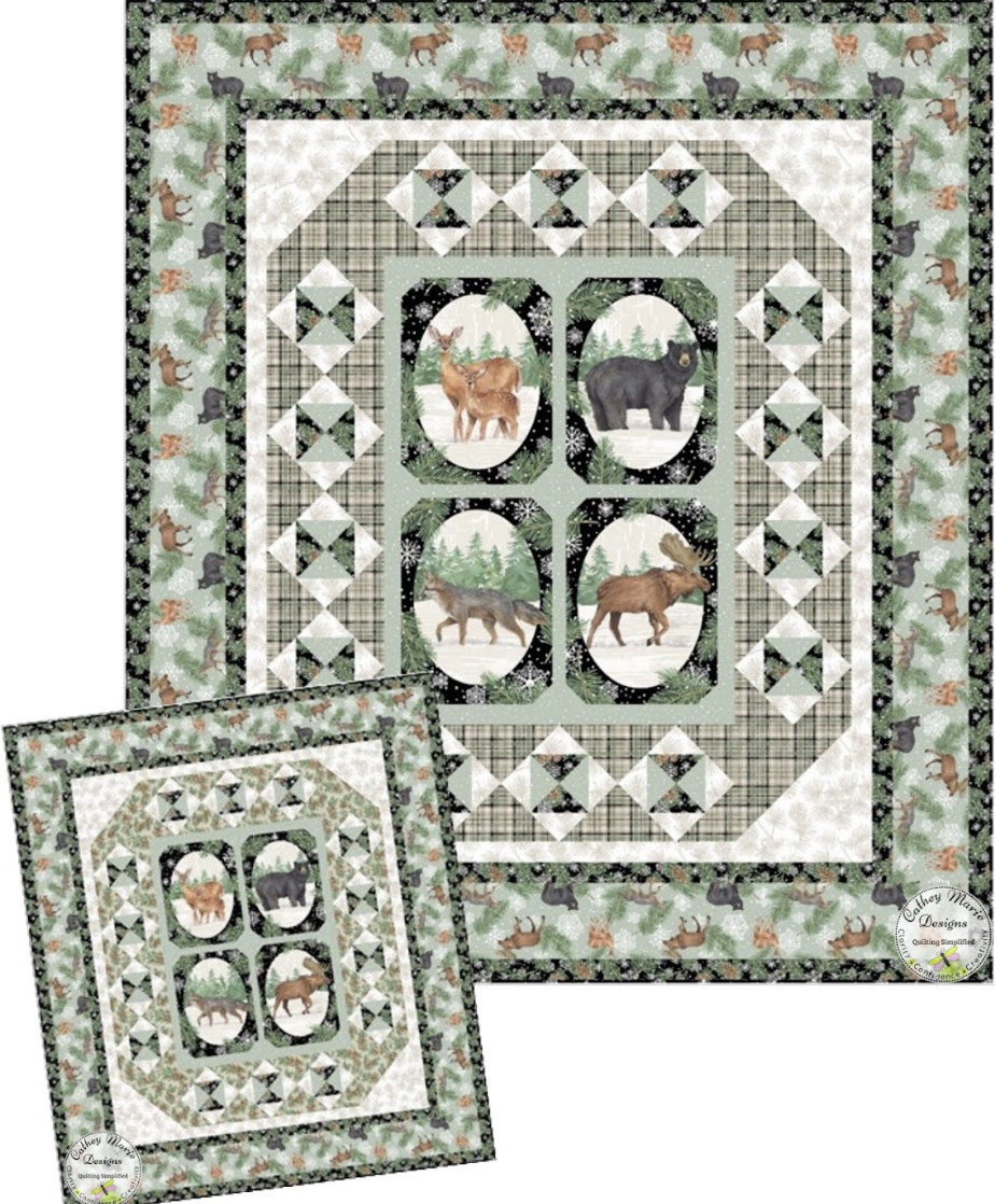 Frosted Forest Downloadable Pattern by Cathey Marie Designs