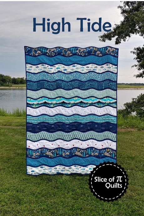 High Tide Quilt Pattern by Slice of Pi Quilts