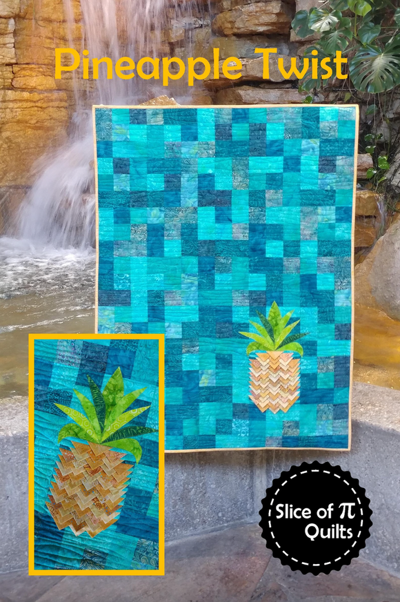Pineapple Twist Quilt Pattern by Slice of Pi Quilts