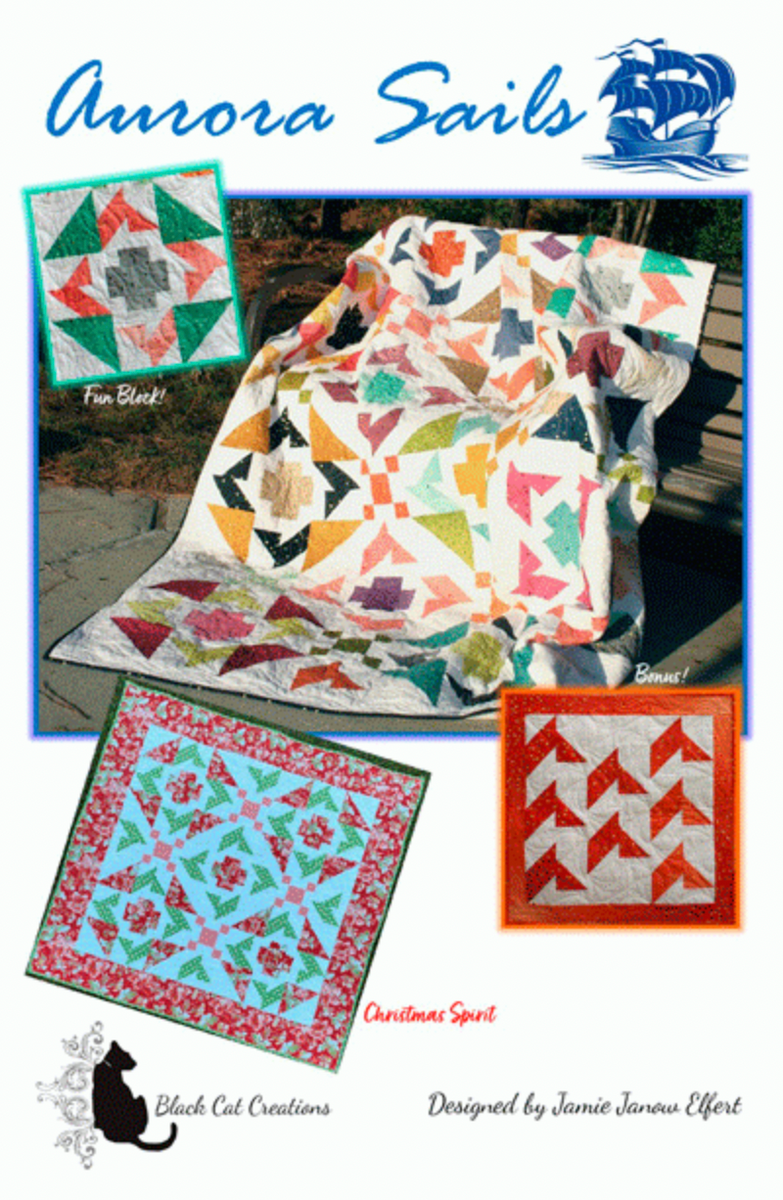 Aurora Sails Quilt Pattern – Quilting Books Patterns and Notions