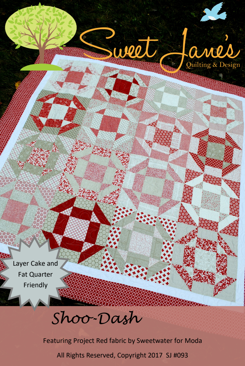 Shoo Dash Downloadable Pattern by Sweet Janes Quilting and Design