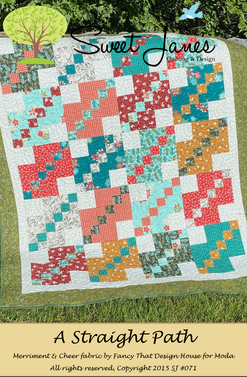 A Straight Path Downloadable Pattern – Quilting Books Patterns and Notions