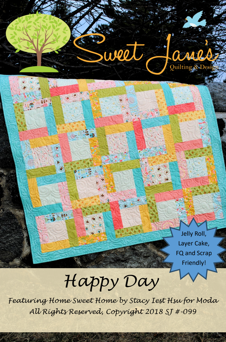 Happy Day Downloadable Pattern – Quilting Books Patterns and Notions