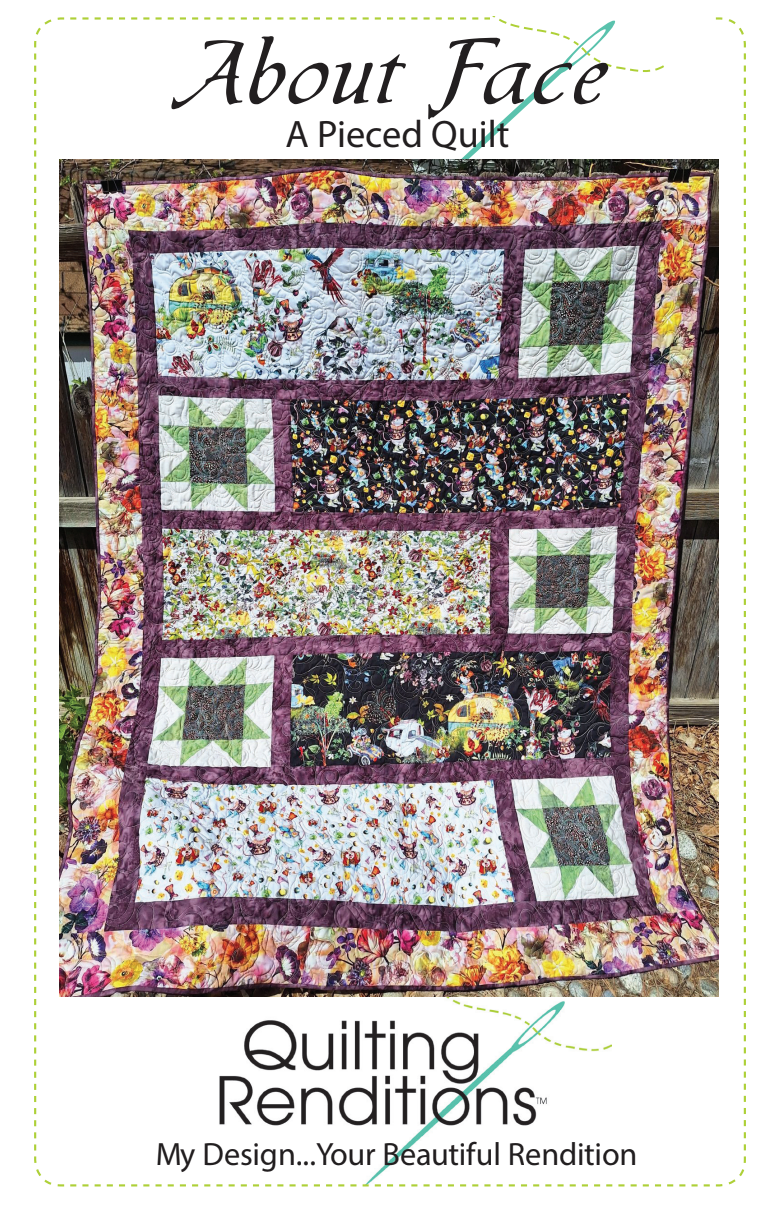 About Face Downloadable Pattern by Quilting Renditions