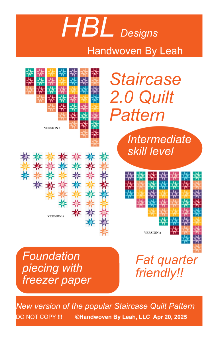 Staircase 2.0 Downloadable Pattern by Handwoven By Leah