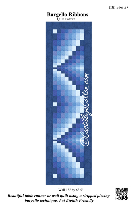 Bargello Ribbons R4 Downloadable Pattern by Castilleja Cotton