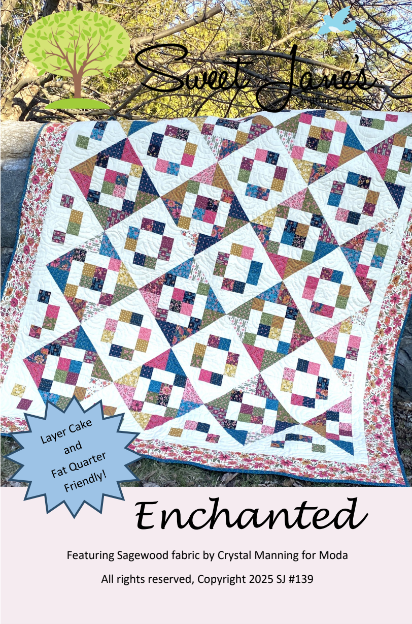 Enchanted Downloadable Pattern by Sweet Janes Quilting and Design