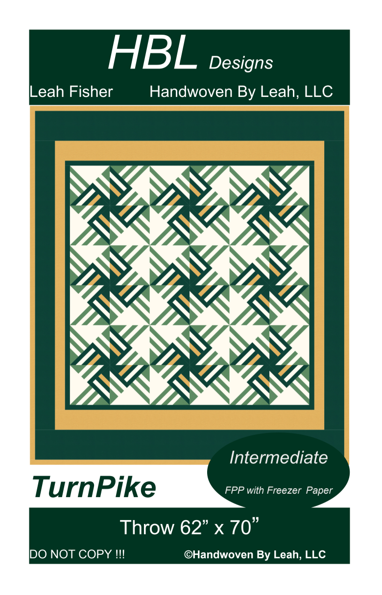 TurnPike Quilt Pattern by Handwoven By Leah