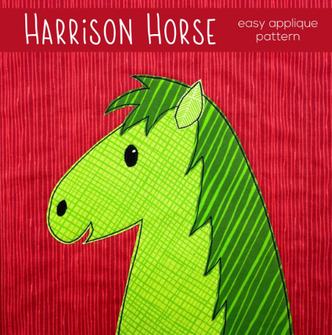 Ursula Unicorn Harrison Horse Downloadable Pattern by Shiny Happy World