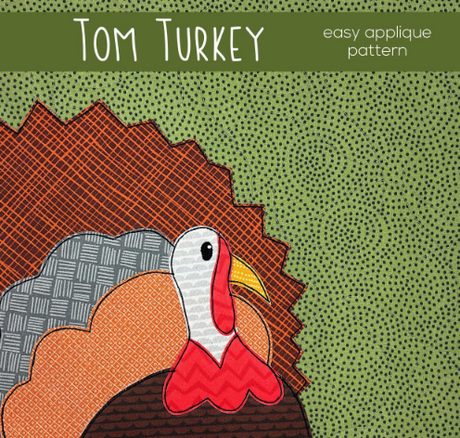 Tom Turkey Downloadable Pattern by Shiny Happy World