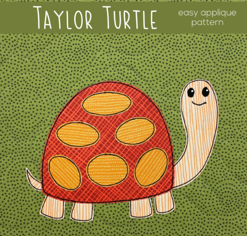 Taylor Turtle Downloadable Pattern by Shiny Happy World