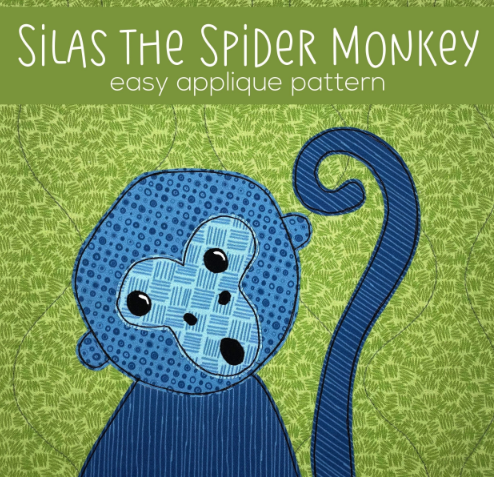 Silas Spider Monkey Downloadable Pattern by Shiny Happy World