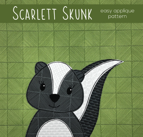 Scarlett Skunk Downloadable Pattern by Shiny Happy World