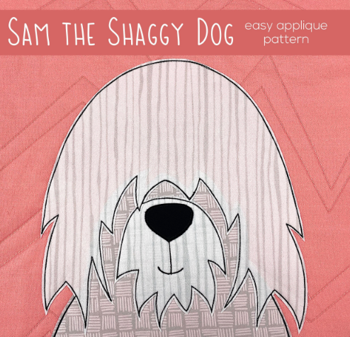 Sam The Shaggy Dog Downloadable Pattern by Shiny Happy World