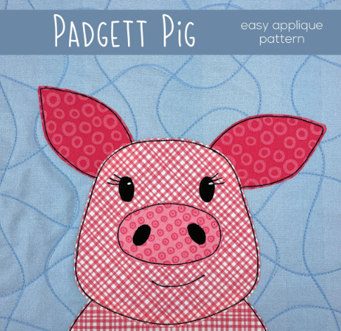 Padgett Pig Downloadable Pattern by Shiny Happy World