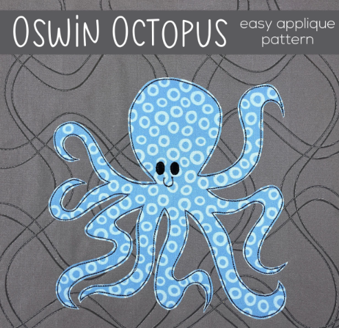 Oswin Octopus Downloadable Pattern by Shiny Happy World
