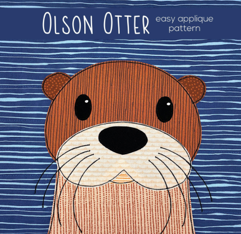 Olson Otter Downloadable Pattern by Shiny Happy World