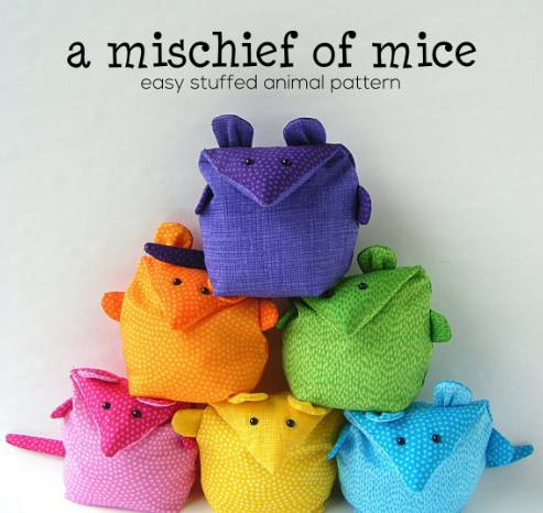 Mischief of Mice Downloadable Pattern by Shiny Happy World