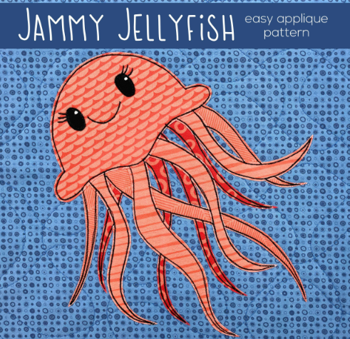Jammy Jellyfish Downloadable Pattern by Shiny Happy World