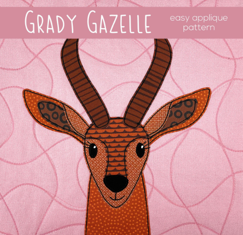 Grady Gazelle Downloadable Pattern by Shiny Happy World