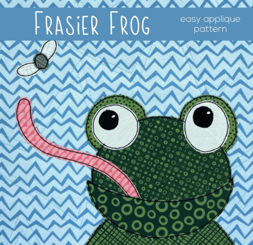 Frasier Frog Downloadable Pattern by Shiny Happy World