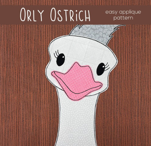Emu Ostrich Downloadable Pattern by Shiny Happy World