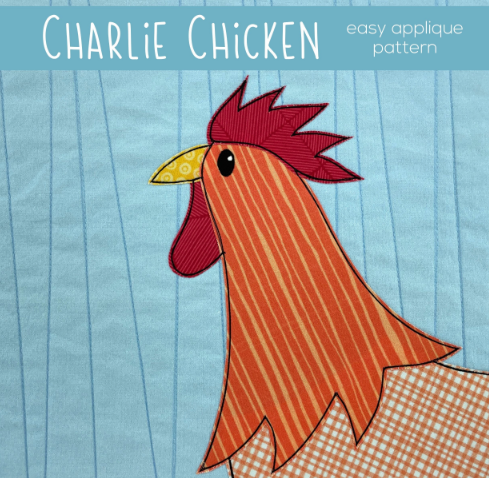 Charlie Chicken Downloadable Pattern by Shiny Happy World