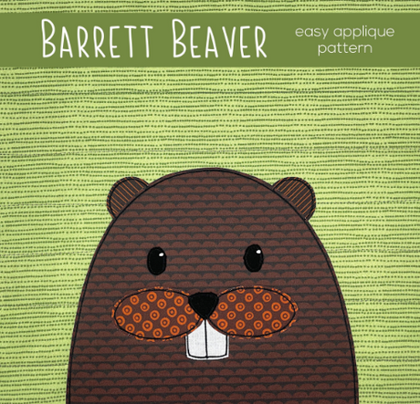 Barret Beaver Downloadable Pattern by Shiny Happy World