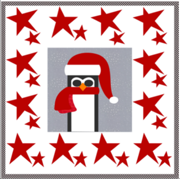 Christmas Penguin Downloadable Pattern by Donna Westerkamp