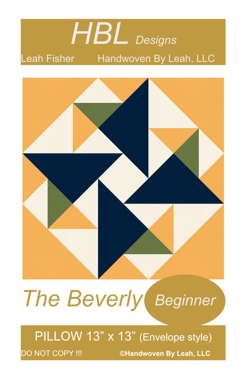 The Beverly Downloadable Pattern by Handwoven By Leah