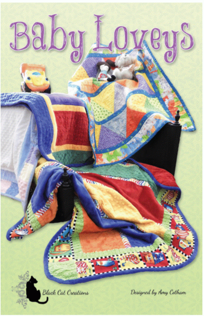 Baby Loveys Quilt Pattern by Black Cat Creations