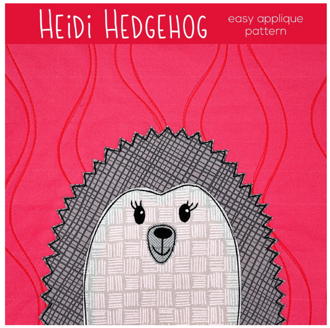Heidi Hedgehog Downloadable Pattern by Shiny Happy World