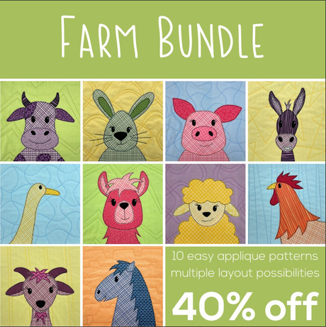 Farm Bundle Downloadable Pattern by Shiny Happy World