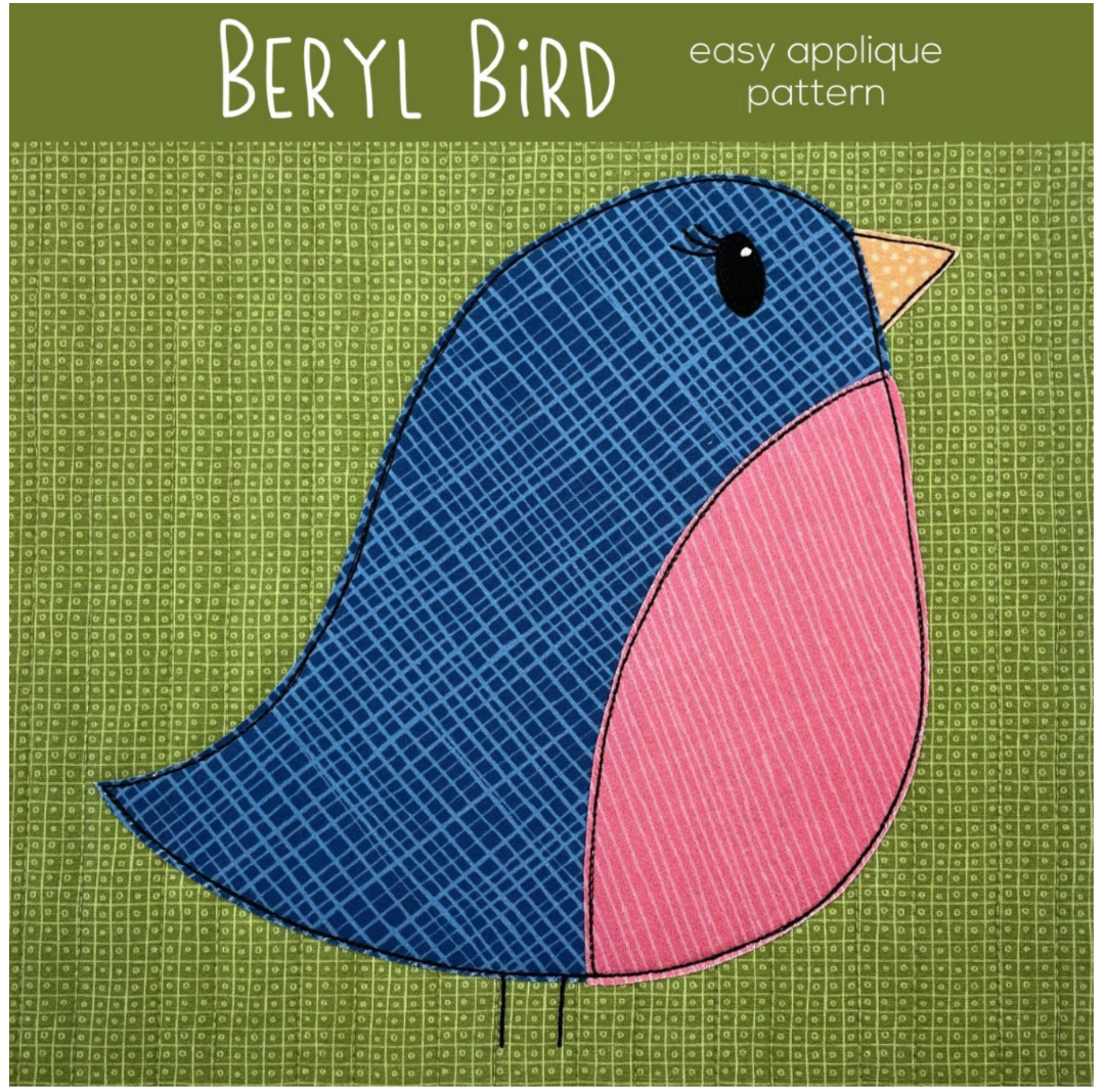Beryl Bird Downloadable Pattern by Shiny Happy World